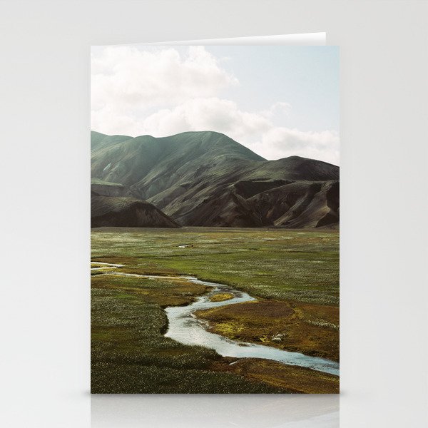 Iceland - Landmannalaugar (Pentax 67 & Kodak film) Stationery Cards