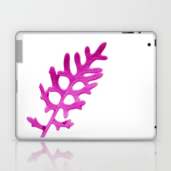 pink velvet leaf II Laptop & iPad Skin
