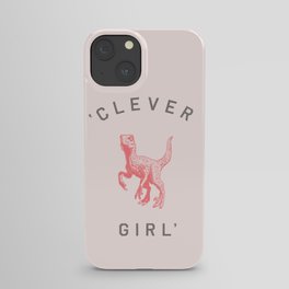 Clever Girl iPhone Case