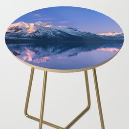 McDonald Lake Glacier National Park Side Table