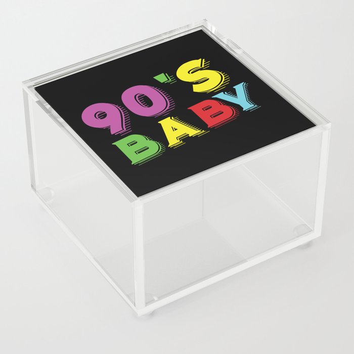 90's Baby Retro Acrylic Box