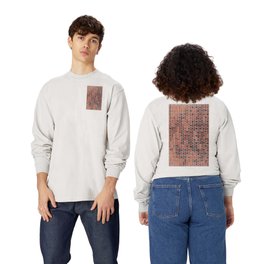 Red Brick Wall Long Sleeve T Shirt