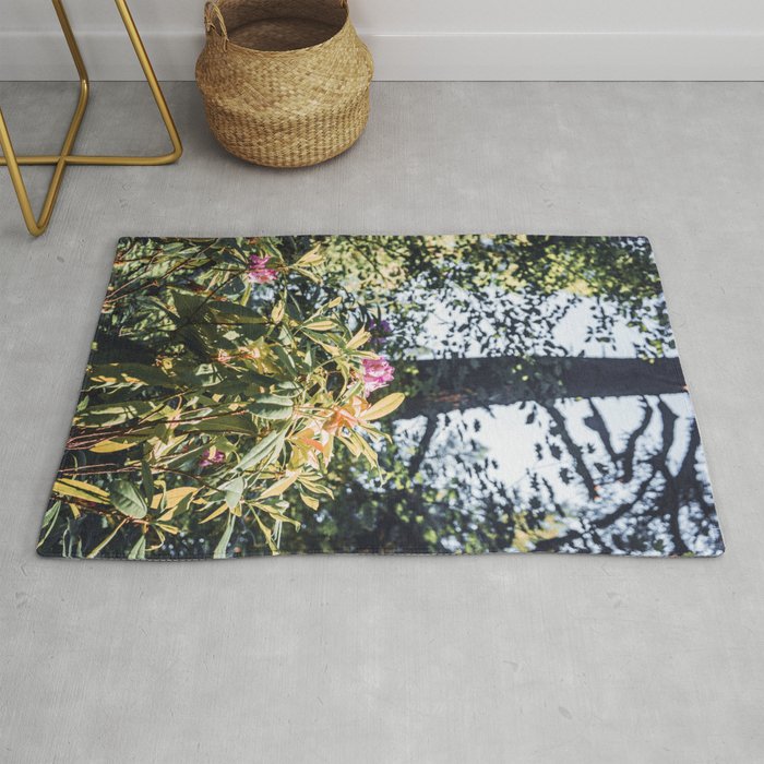 Flowers in the Forest | Travel Photography | Oregon Rug