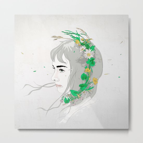 Audrey 004.2 Metal Print