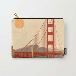 San Francisco Golden Gate Bridge Carry-All Pouch | America, Wallart, Bridge, Sea, Trip, Forest, Goldengatebridge, Sanfrancisco, Losangeles, Vintage 