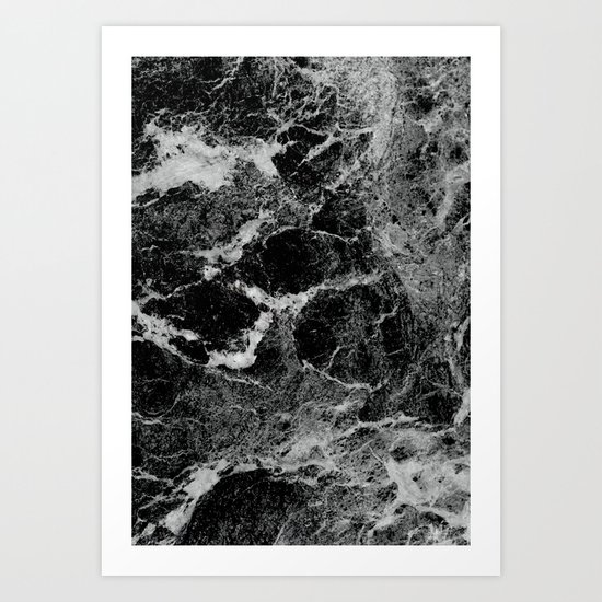 Marble Art Print