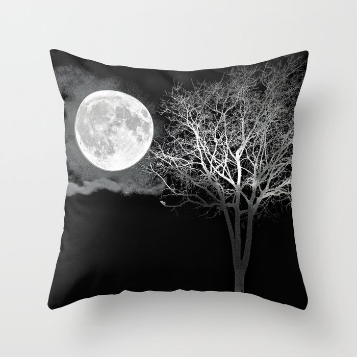 Black night pillow online