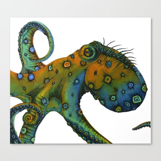 Octopus Canvas Print