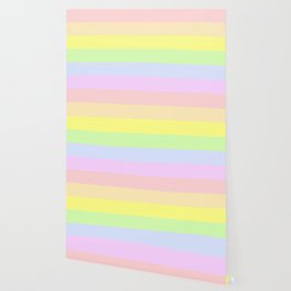 Pastel Rainbow Wallpaper For Any Decor Style Society6