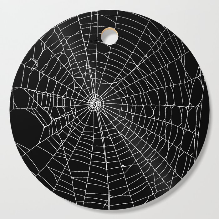 Spider Spider Web Cutting Board