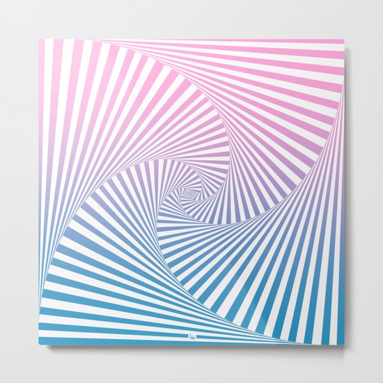 Barika Summer Twista Metal Print