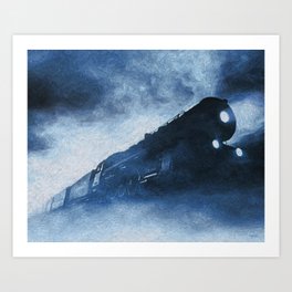 Railway Journey Art Print
