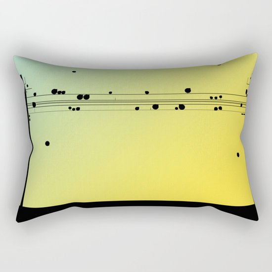 Digital Cords Rectangular Pillow