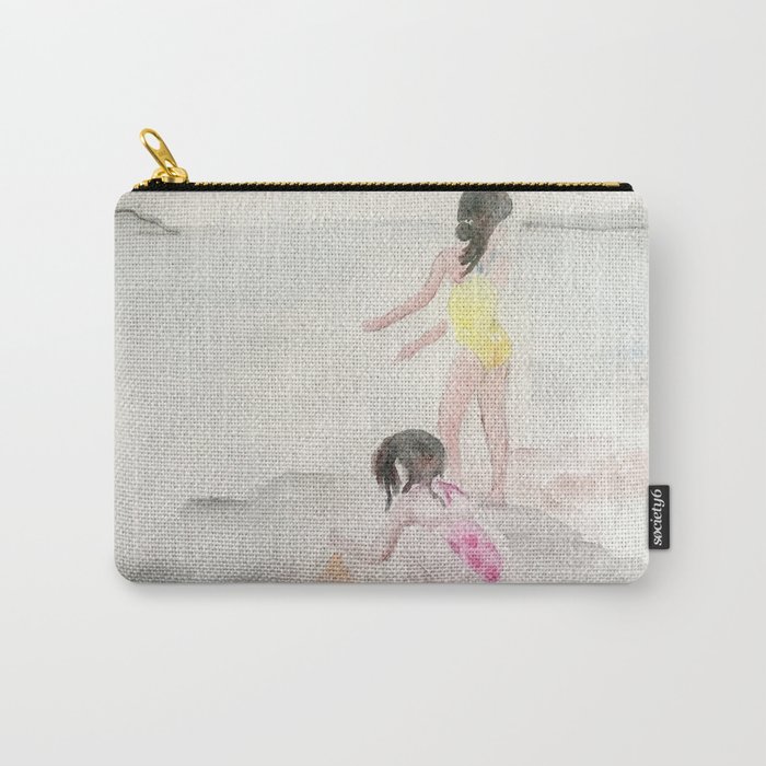 Girls on the beach Carry-All Pouch
