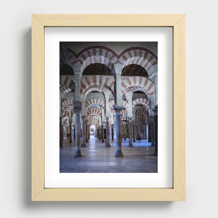 Mosque of Cordoba, Spain Recessed Framed Print