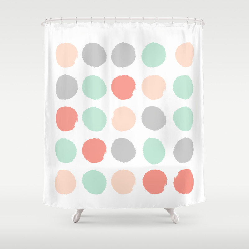 Painted Minimal Dots Trendy Gender Neutral Bright Happy Color