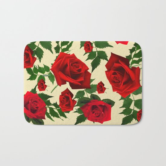 roses Bath Mat