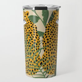 Palm Jungle Cheetah Prints Travel Mug