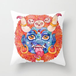 Tibetan spirit Throw Pillow