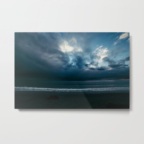 Blue Sunset Metal Print