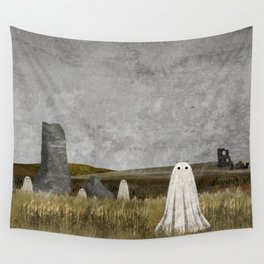 Castle Ruins Wall Tapestry