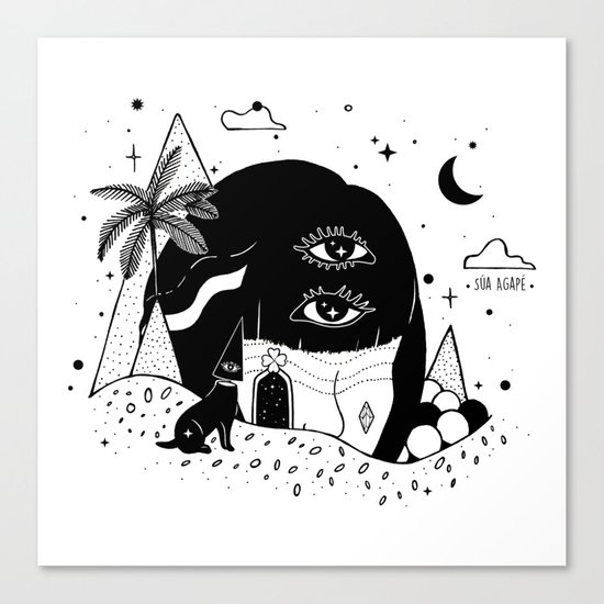 Silent Night Canvas Print