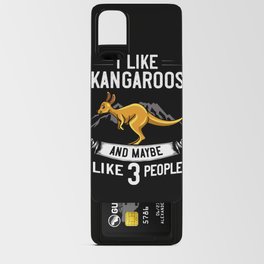 Kangaroo Red Australia Animal Funny Android Card Case