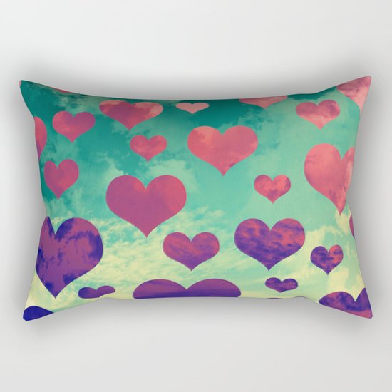 Happy in Love 2 Rectangular Pillow