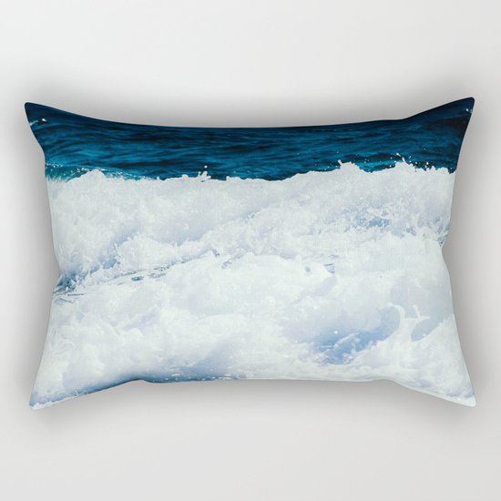 Ocean Waves Rectangular Pillow