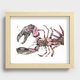Aphrodisy  lobster Recessed Framed Print