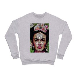 Frida Kahlo Art - Define Beauty Crewneck Sweatshirt