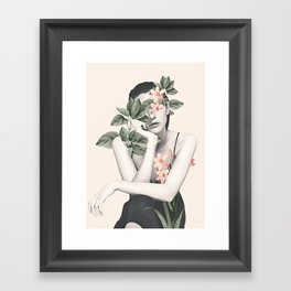 natural beauty-collage 3 Framed Art Print