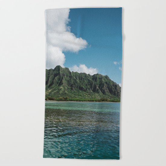 Hawaiian Mountain II Beach Towel