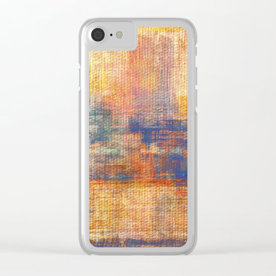Dawn Yellowish Clear iPhone Case