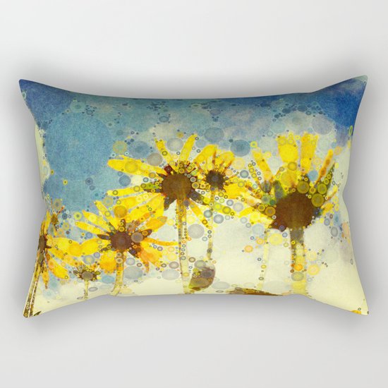 Her Thoughts Were Happy and So Was Her Life Rectangular Pillow