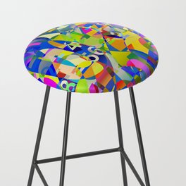 Perfect Number Theory Abstraction Bar Stool