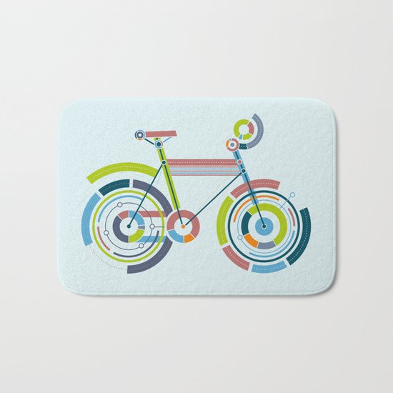 Bicyrcle Bath Mat