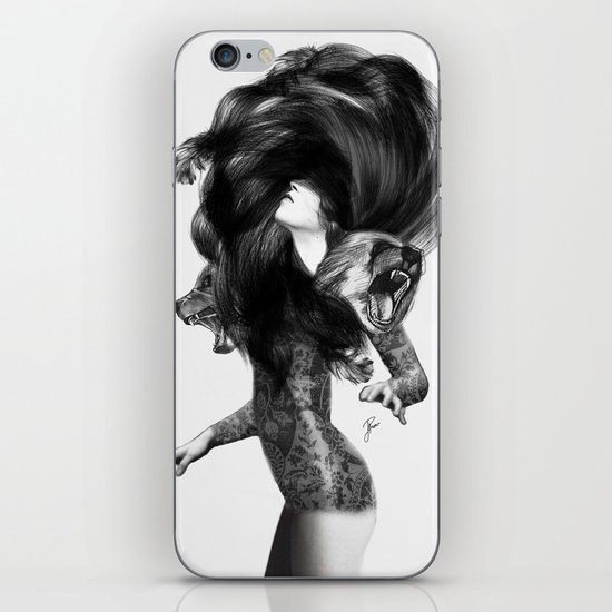 Bear #3 iPhone & iPod Skin