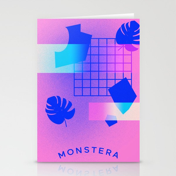 M O N S T E R A Stationery Cards