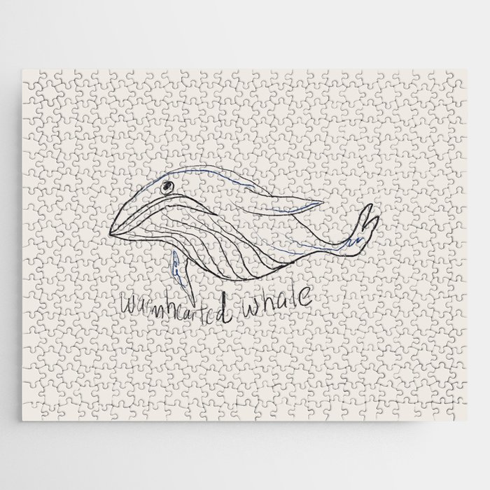 Warmhearted whale Jigsaw Puzzle