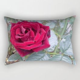 Red Rose Rectangular Pillow