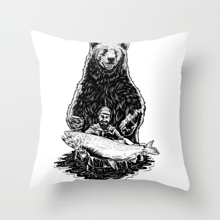 Bearware Throw Pillow