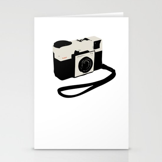 ivory kodak instamatic camera Stationery Cards