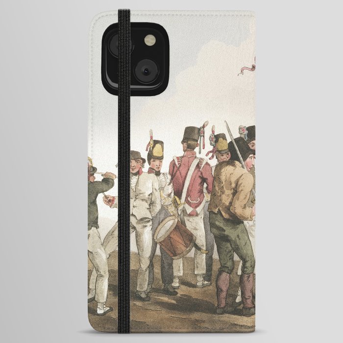 19th century in Yorkshire life iPhone Wallet Case