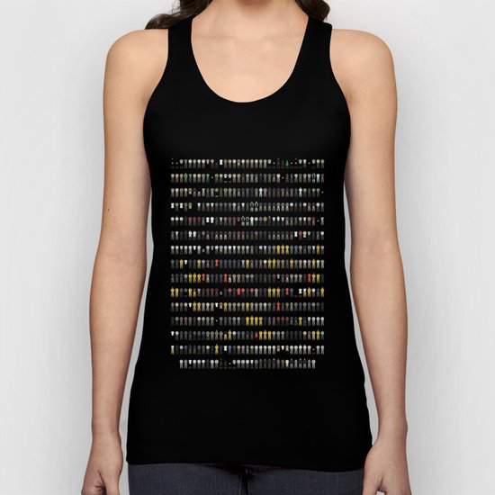 Walter White's Wardrobe - Complete Series Unisex Tank Top