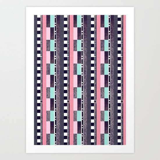 DG Aztec Love Art Print
