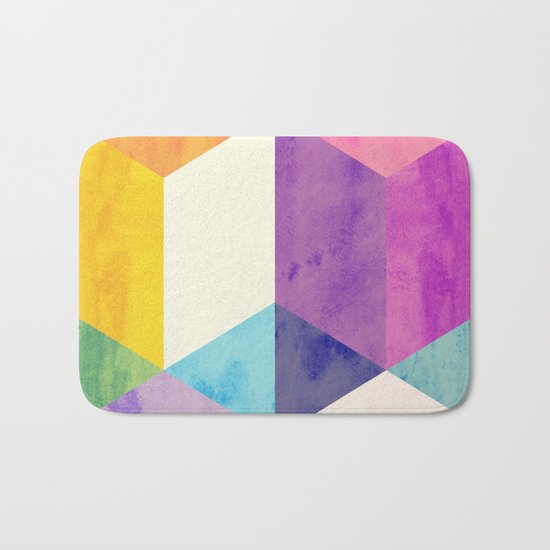 RubyTres Textured Bath Mat