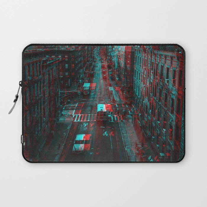 New York City distorted Laptop Sleeve