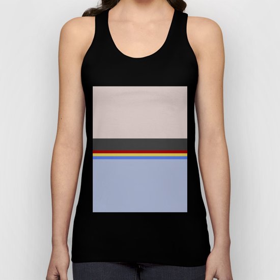 Wesley Crush er - Minimalist Star Trek TNG The Next Generation - 1701 D - startrek - Trektangles Unisex Tank Top