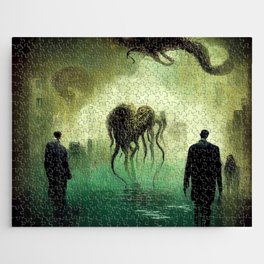 Nightmares are living in our World Jigsaw Puzzle